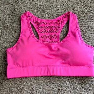 Bomber sports bra Zyia Active small NWOT pink